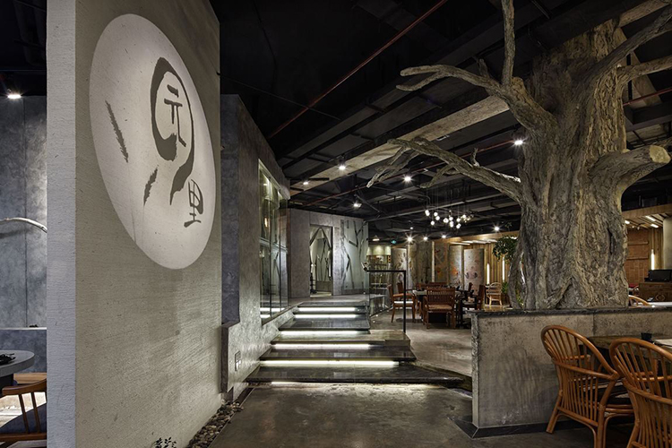 园里火锅店装修餐饮空间设计08